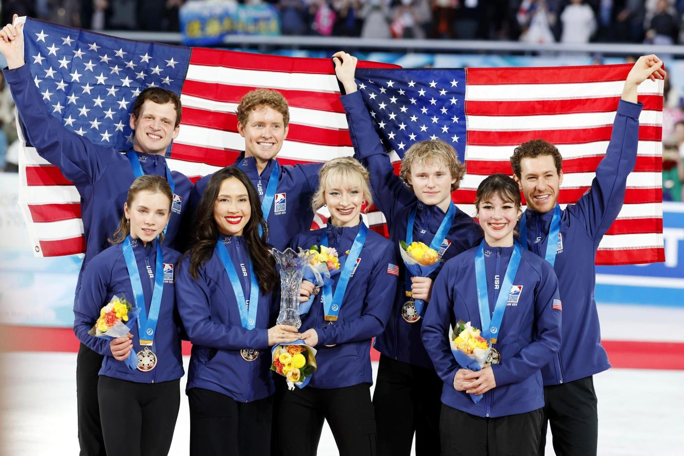 World champion Alysa Liu of Richmond takes free skate as US wins World Team Trophy