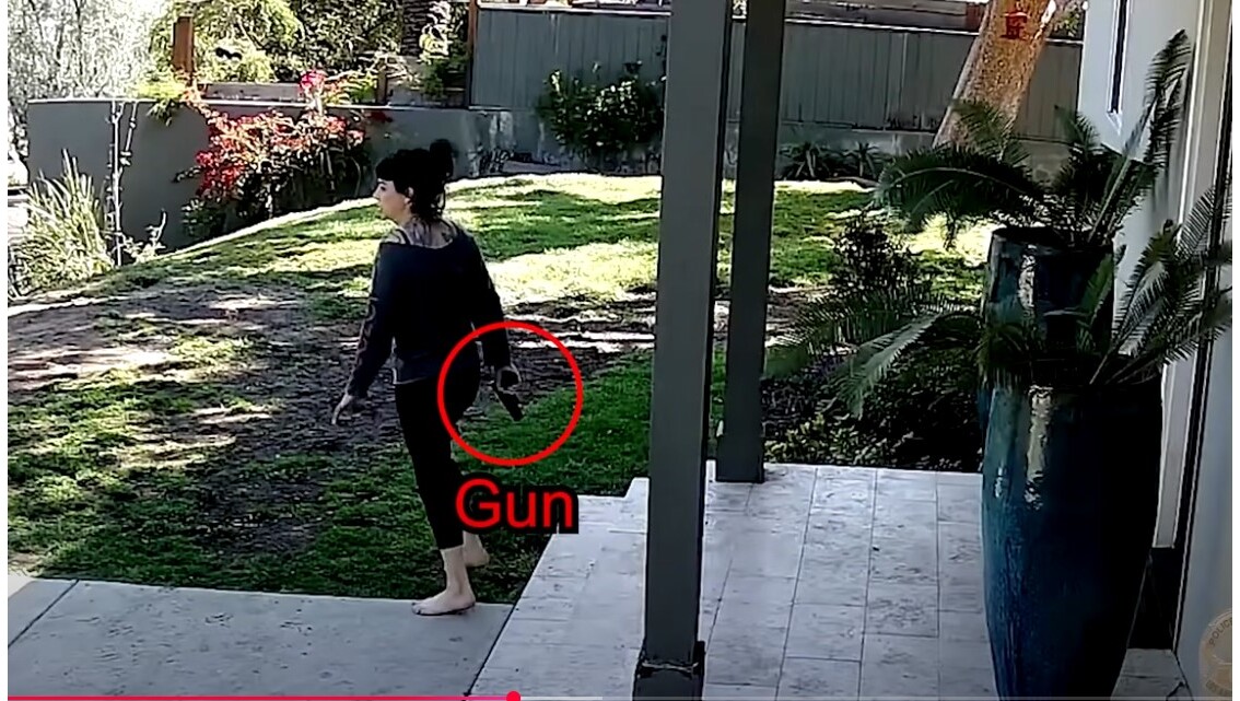 LA police release video of armed confrontation that wounded author, wife of Weezer bassist