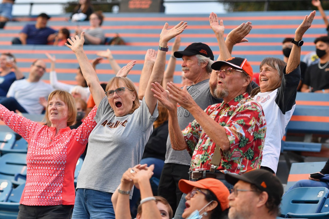 Wacko antics between innings — and food options — at San Jose Giants games keep fans entertained