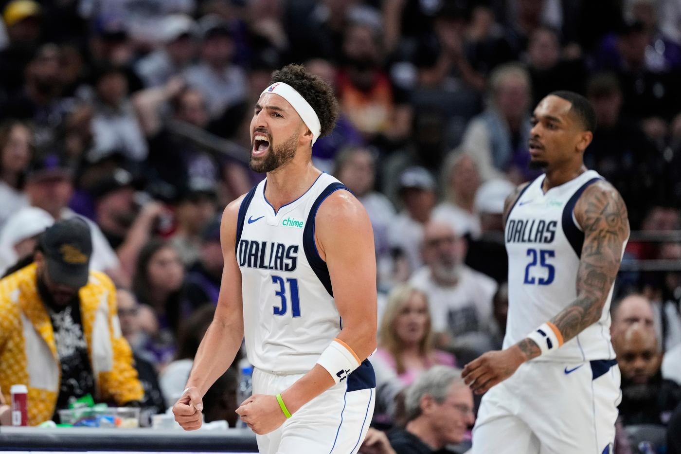 Klay Thompson leads Mavericks past Kings in play-in after last year’s dud with Warriors