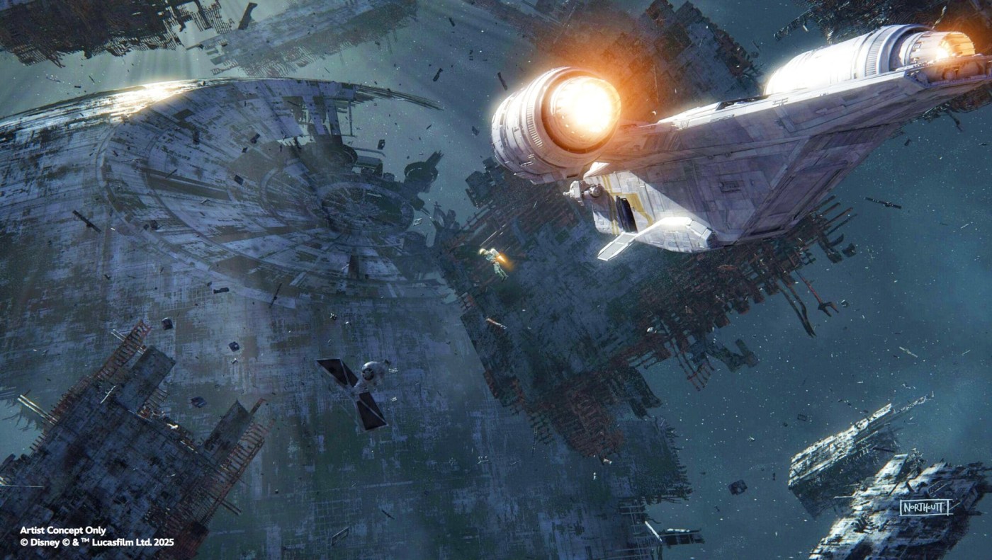 First look at 4 new Star Wars destinations on Disneyland’s Millennium Falcon ride
