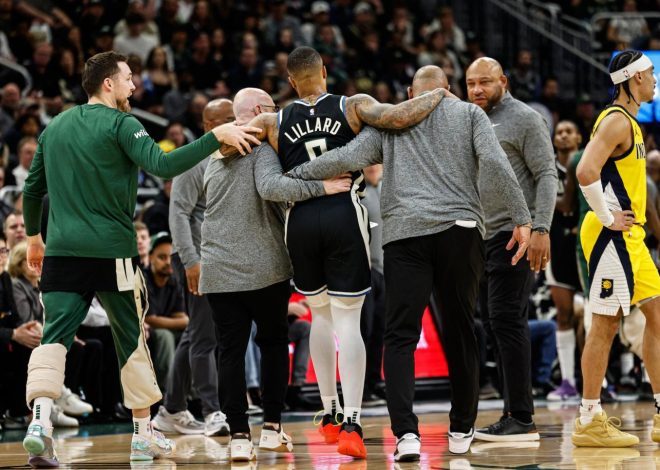 Bucks confirm Damian Lillard has a torn left Achilles tendon
