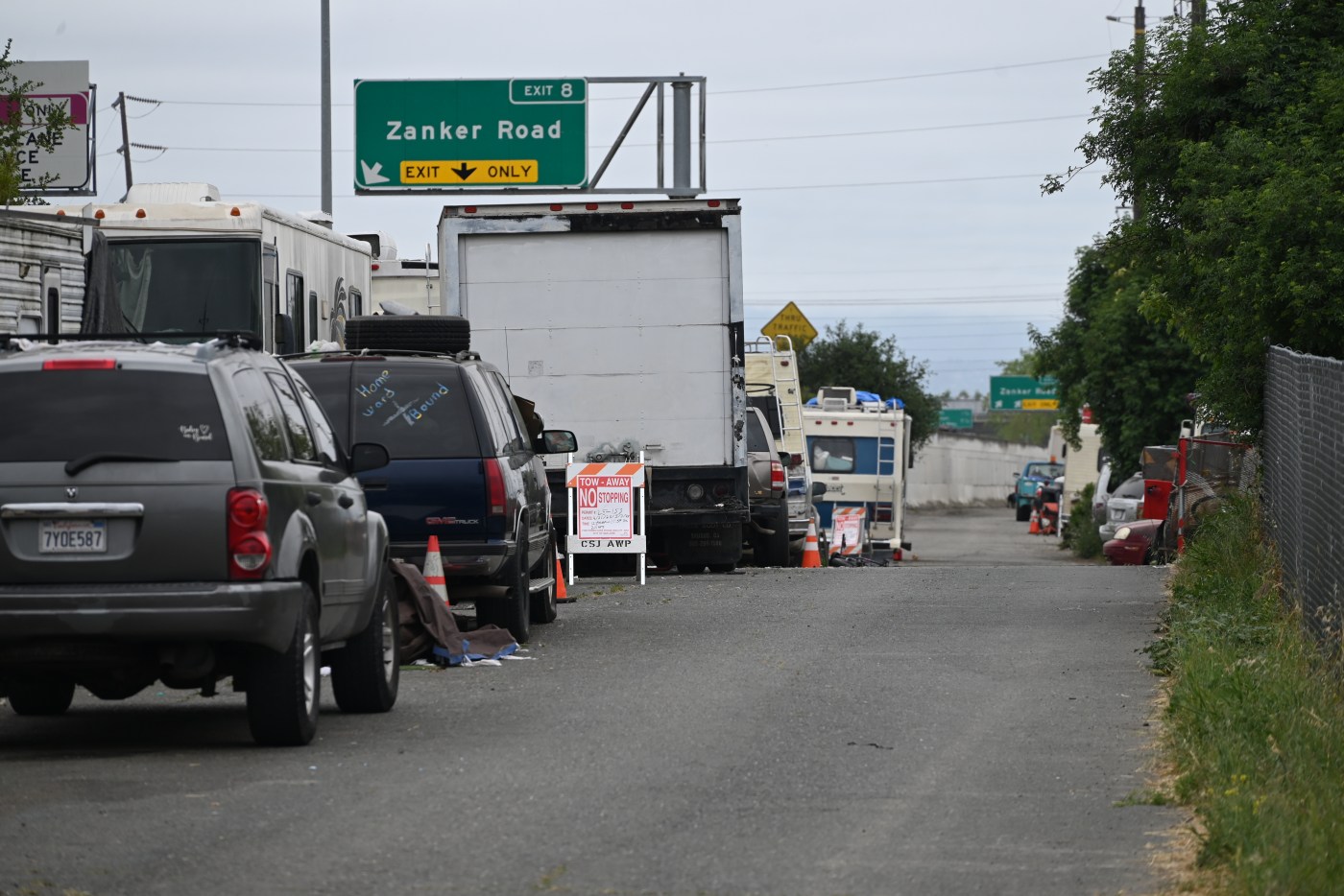 San Jose will clear out large RV encampment near Microsoft data center project