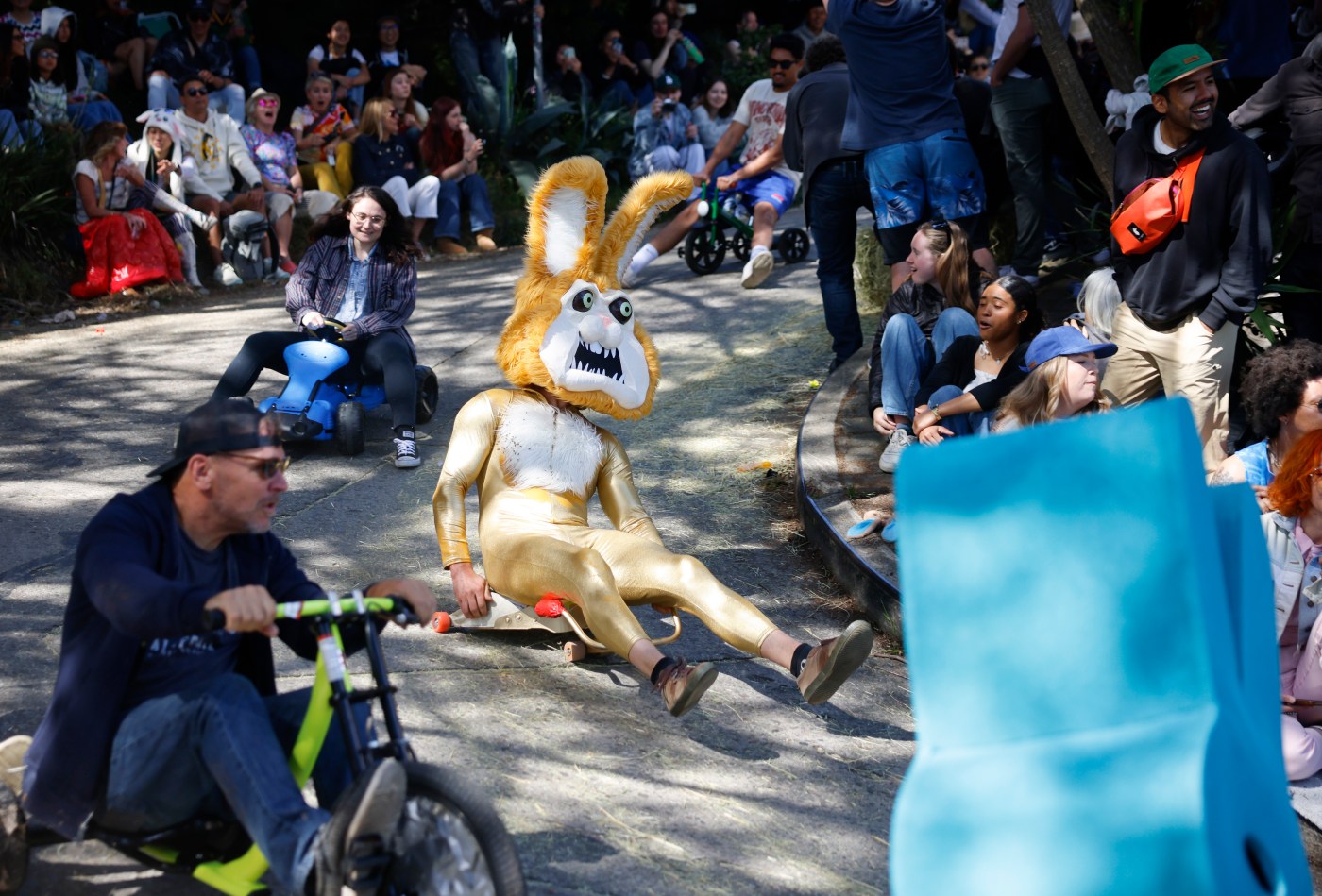 Photos: Big kids on Big Wheels delight SF Crowd