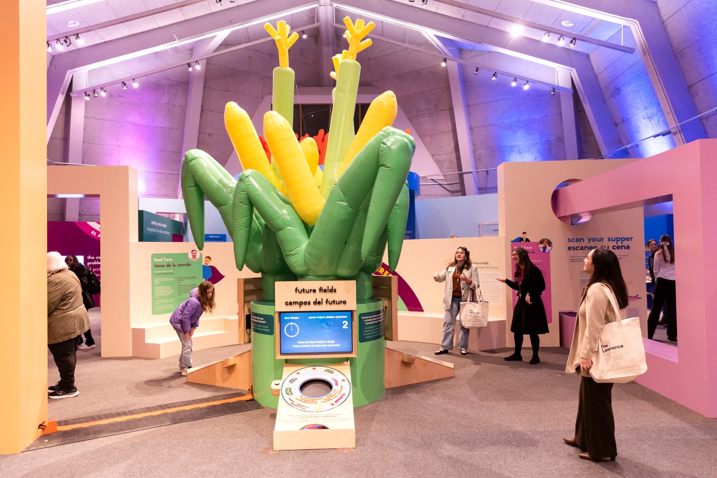 An intriguing science exhibit in Berkeley explores the future of food