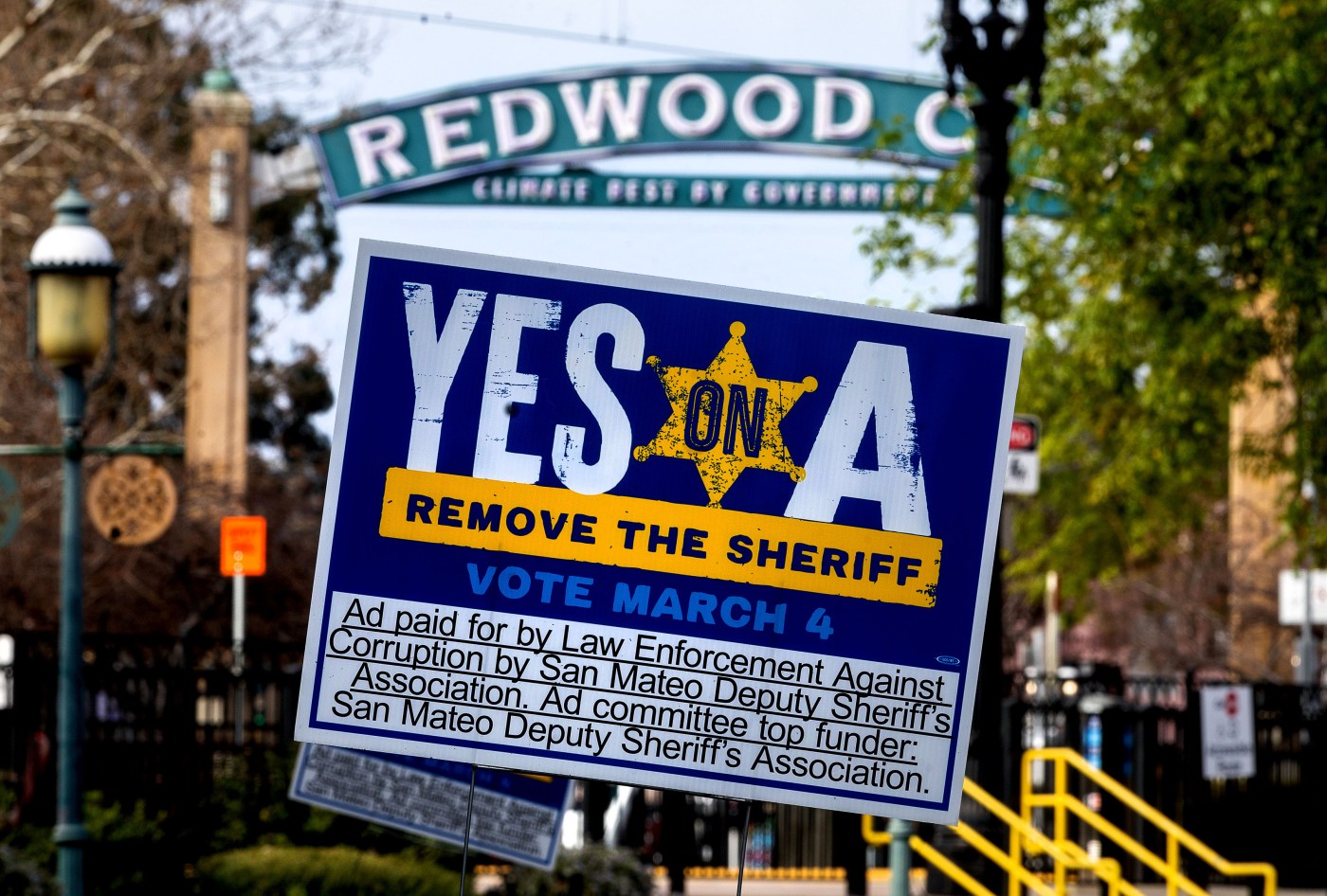 San Mateo supervisors officially gain temporary power to remove sheriff