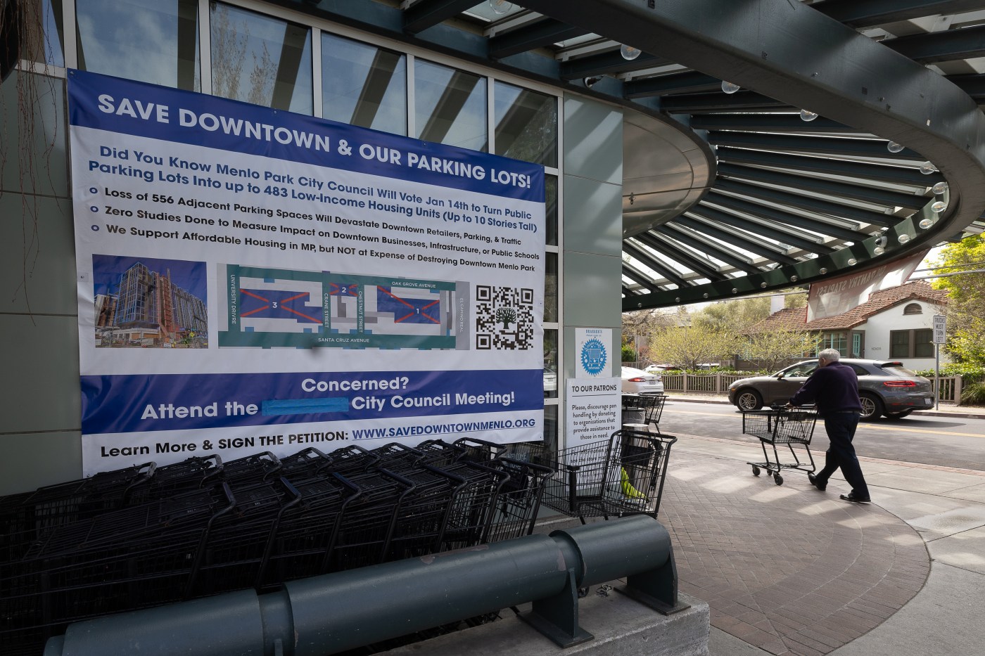 Business coalition sues Menlo Park over downtown parking lot redevelopment proposal