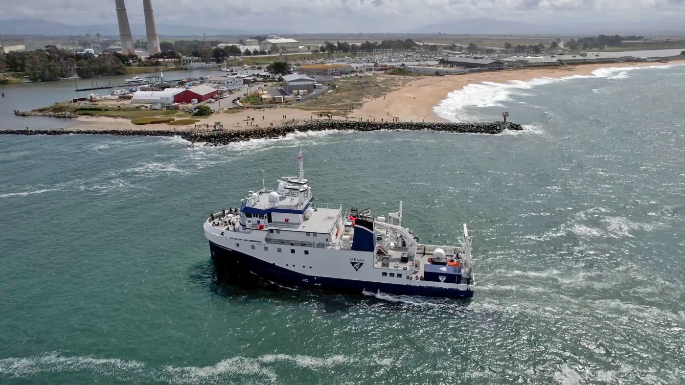 Underwater robots, great white sharks and glowing jellyfish: New $50 million high-tech ship arrives to unlock ocean mysteries
