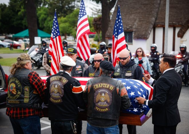 World War II airman’s remains receive a hero’s welcome in San Jose