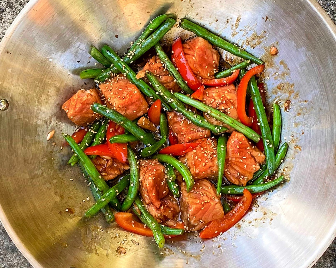 TasteFood: A salmon stir-fry makes an easy weeknight dinner