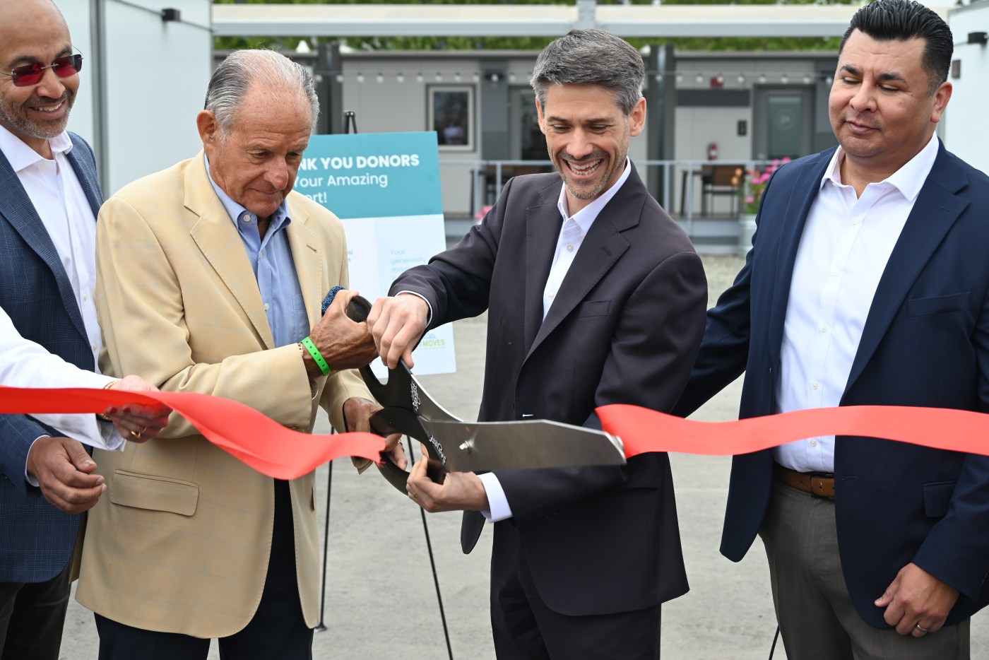 San Jose opens its first interim housing site on private land