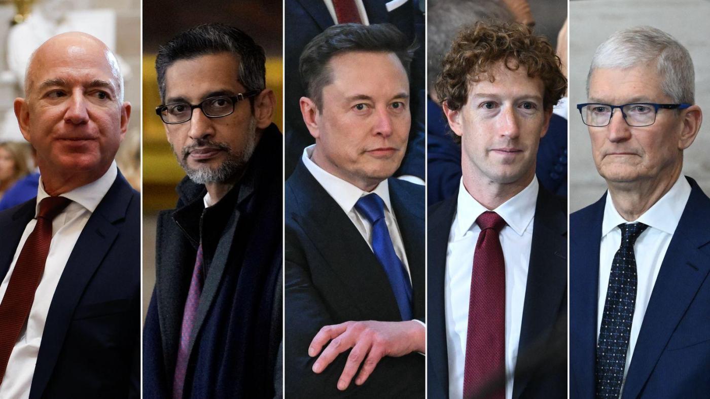 These tech leaders donated to Donald Trump. Now they’re out billions of dollars
