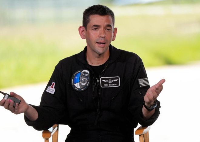 Billionaire spacewalker highlights Mars trip in his bid to become NASA’s next chief