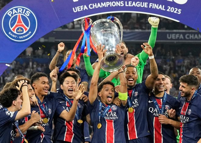 Paris Saint-Germain wins first Champions League final with rout of Inter Milan
