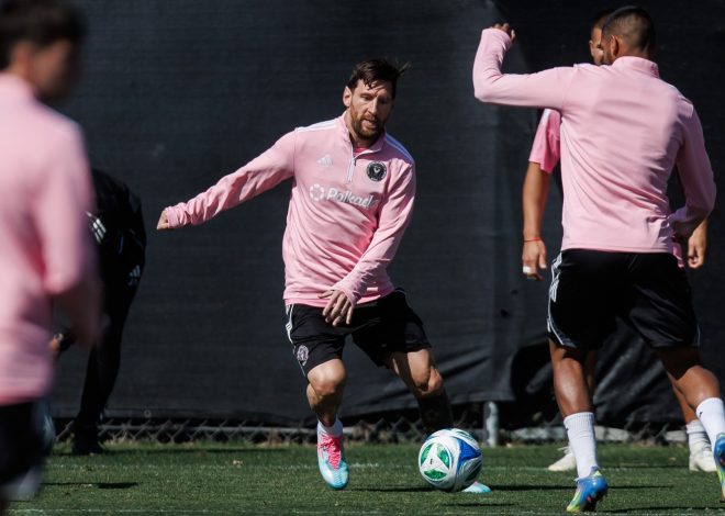 Messi is back in the Bay Area. Will he play against the Quakes?