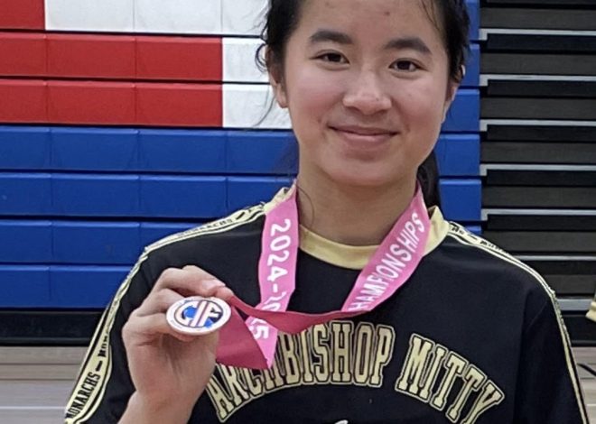 Bay Area News Group girls athlete of the week: Laila Wang, Archbishop Mitty badminton