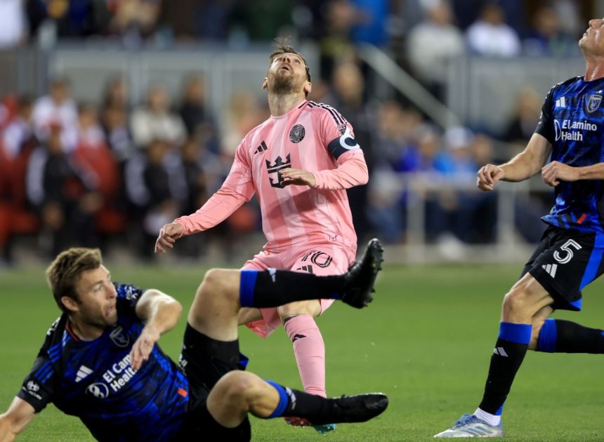 Earthquakes on Messi, fan mania around Inter Miami: ‘I’ve had an actual dream of playing against Messi’