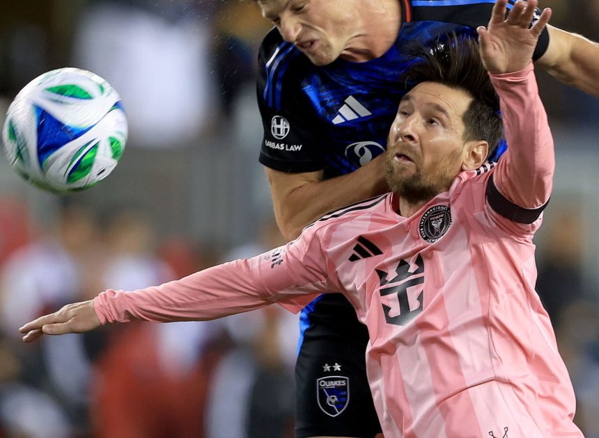 Earthquakes battle to 3-3 draw with Messi, Inter Miami at soldout PayPal Park