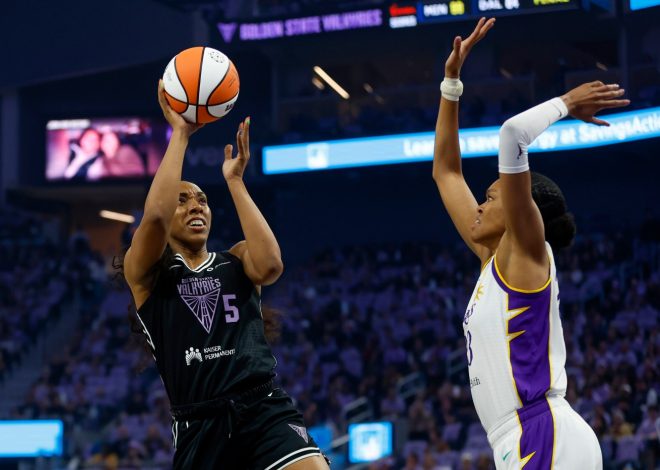Valkyries seek first win as unbeaten Washington Mystics visit Chase Center