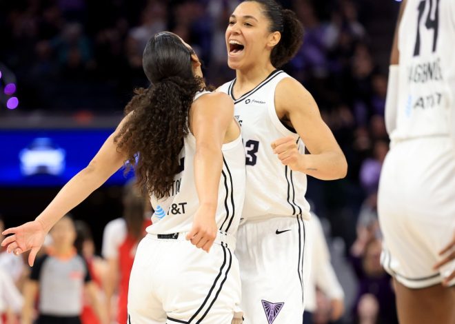 Janelle Salaün, Carla Leite shine as Valkyries beat Sparks to open road trip