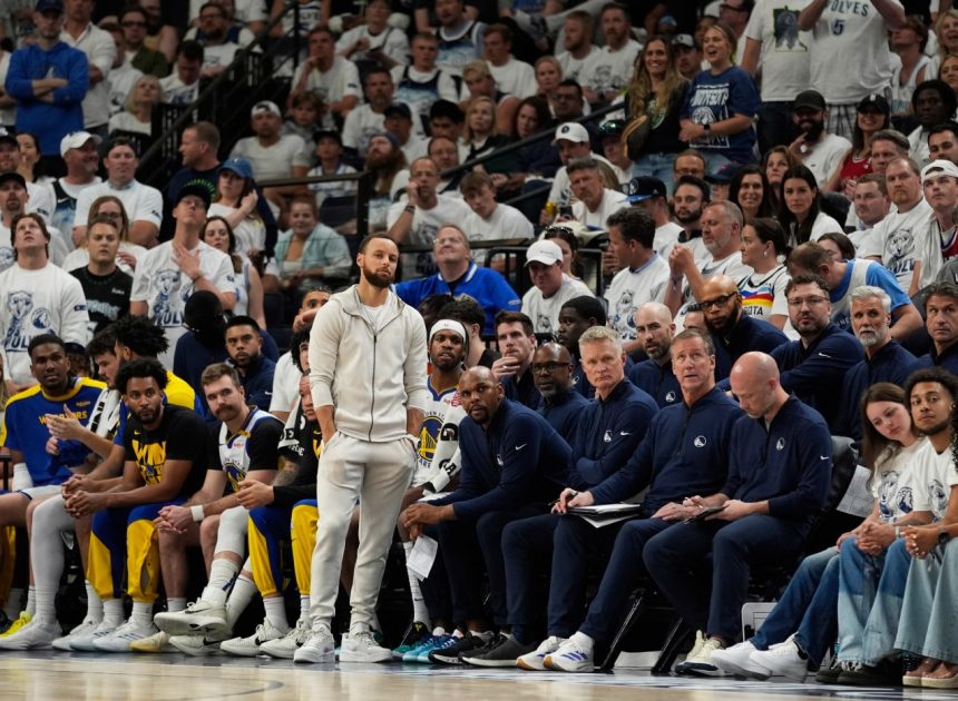 Without Steph Curry, Warriors’ season ends as Timberwolves hold off rally in Game 5