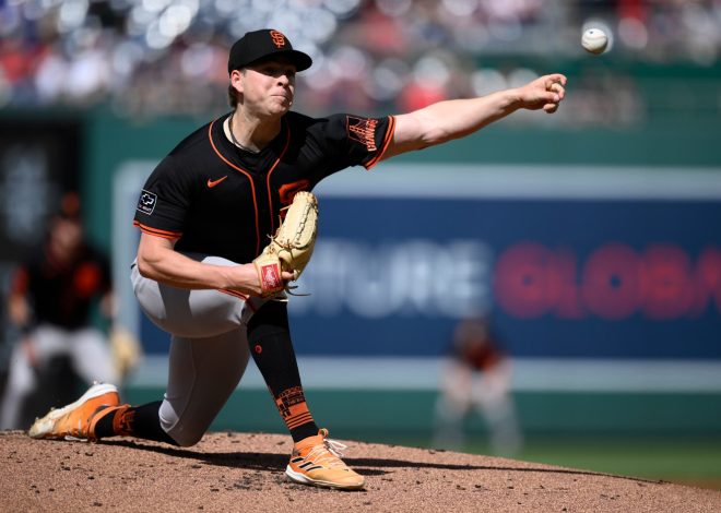 SF Giants’ offense silenced as Harrison makes first start of year
