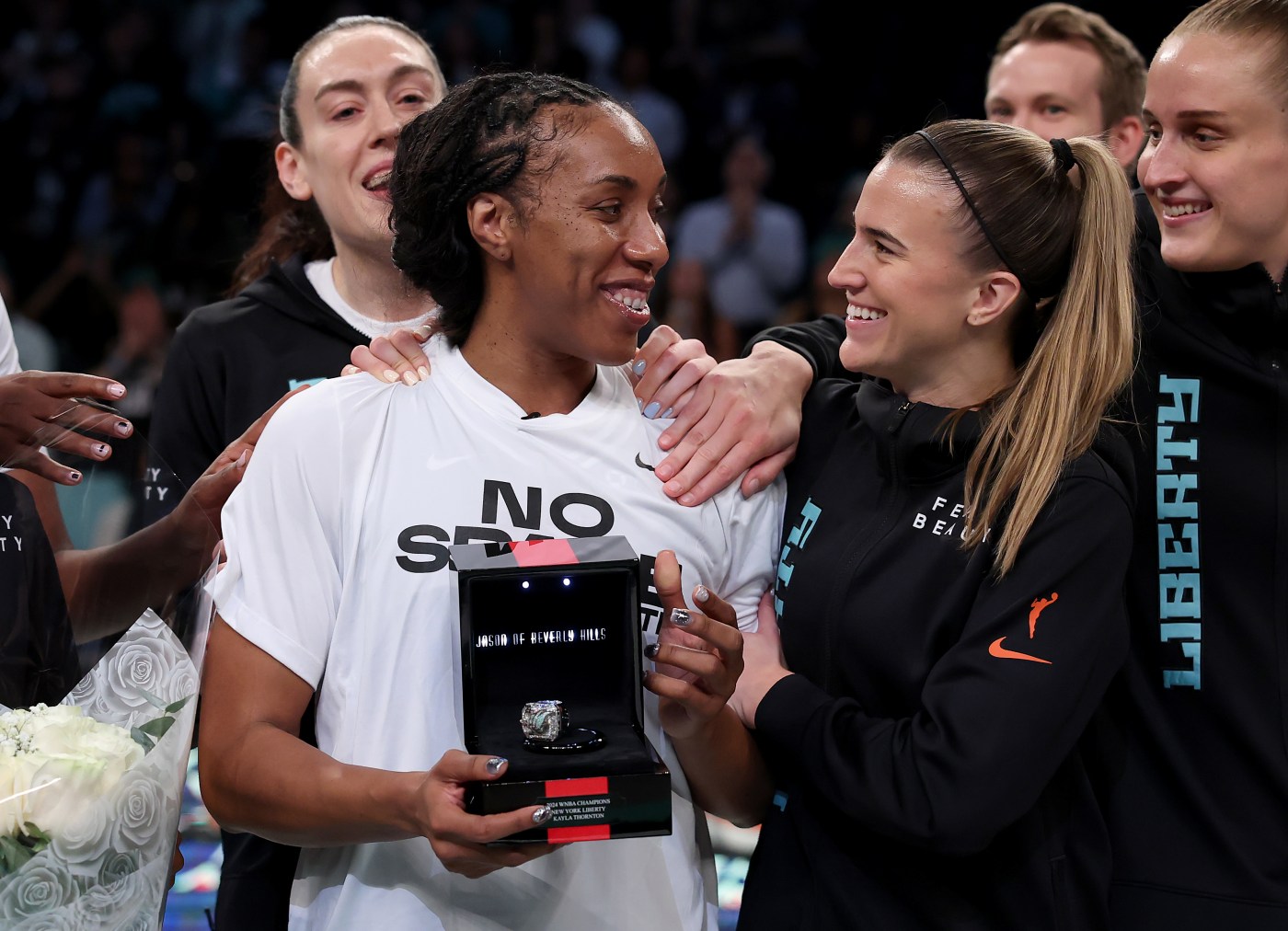 Valkyries overwhelmed by Sabrina Ionescu’s Liberty in New York City