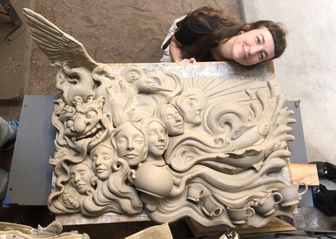 De Anza student artists draw inspiration from home life, global issues