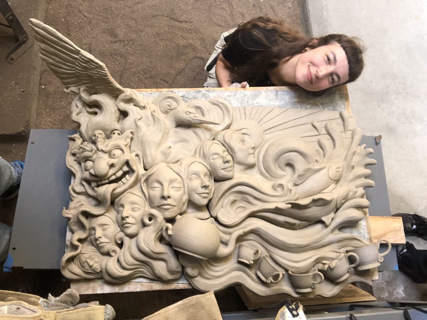 De Anza student artists draw inspiration from home life, global issues