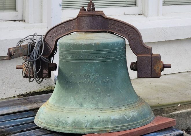 Antioch Historical Society seeks to bring First Congregational Church bell back to the public
