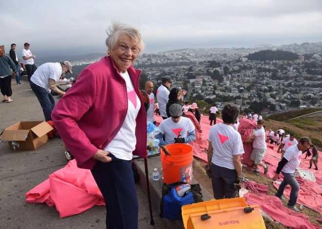 With the Bay Area’s pink triangle display — returning for Pride month — the political is also personal