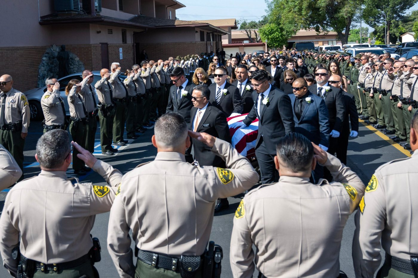 Family of LA County sheriff’s deputy who died after fire at training facility files wrongful death suit