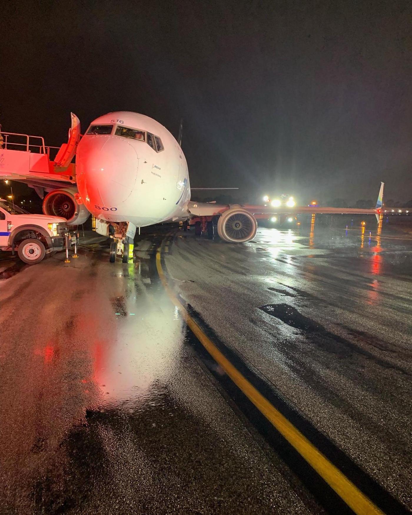 Landing gear collapse on Alaska Airlines 737 landing in California caused by ‘excessive grinding’ during maintenance, NTSB says