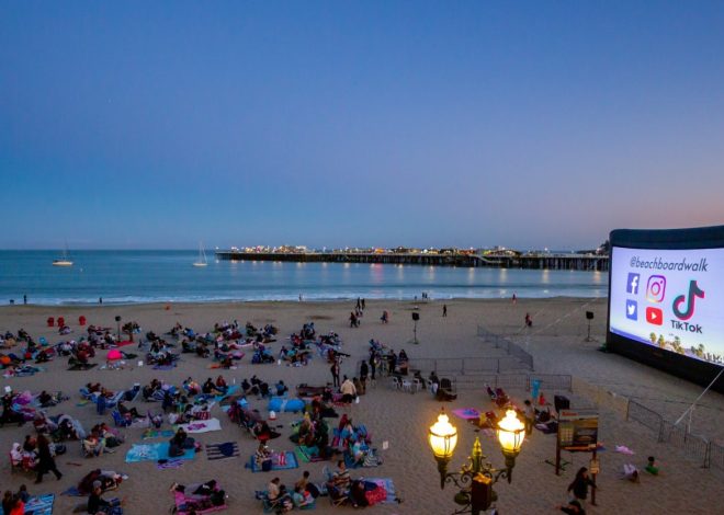 Nostalgic favorites dominate Santa Cruz Beach Boardwalk summer movie lineup
