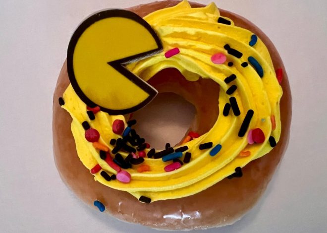 Krispy Kreme is selling Pac-Man doughnuts
