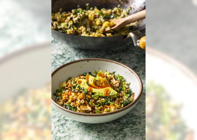 Want something different for breakfast? Try fried rice