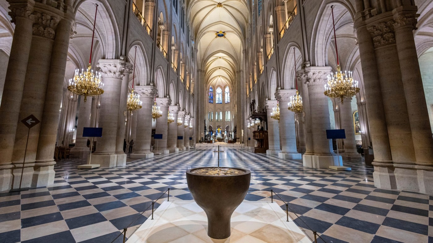 What it’s like now inside beloved Notre-Dame de Paris cathedral