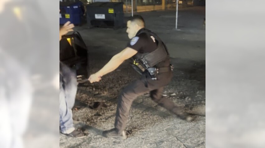 Baton-wielding California cop disciplined, could be stripped of badge