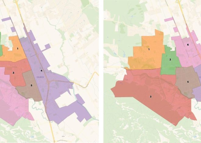 Gilroy narrows down to two maps in districting saga