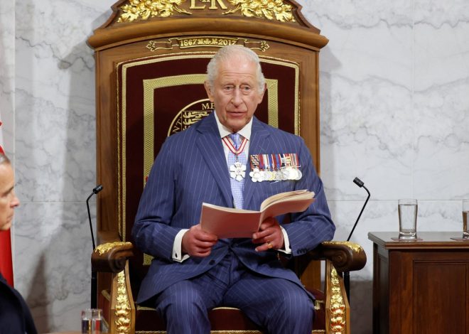 A ‘critical moment’: In speech from throne, King Charles reaffirms Canada’s sovereignty