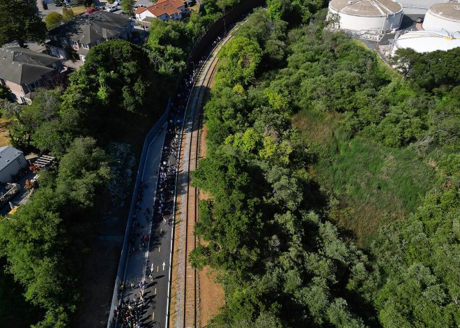 Coastal Rail Trail’s latest Santa Cruz segment opens to fanfare