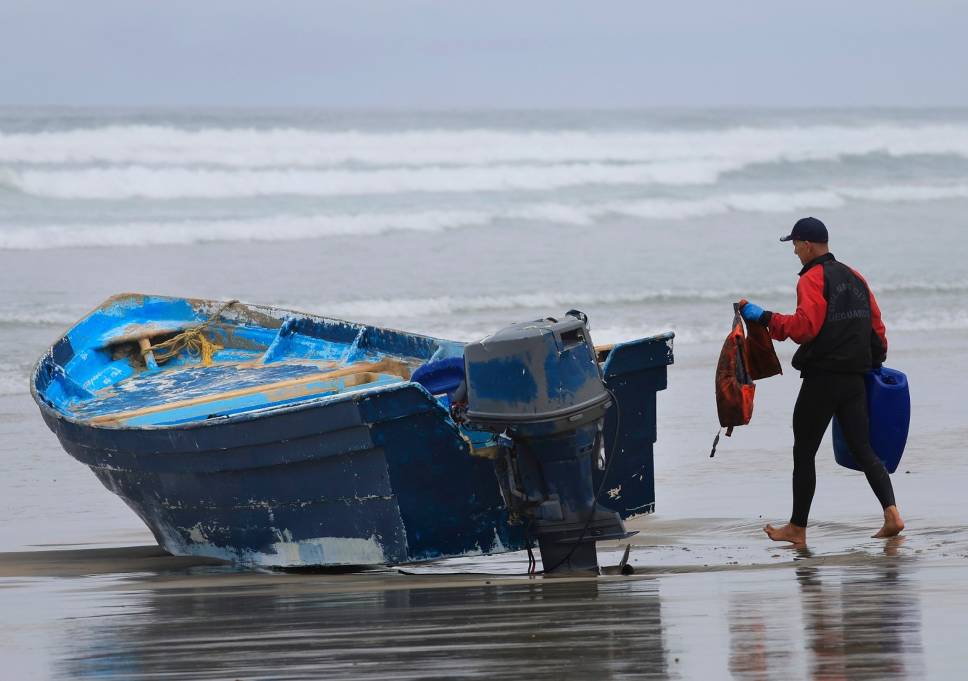 DNA tests confirm human remains found on California beach were of 10-year-old girl on capsized panga