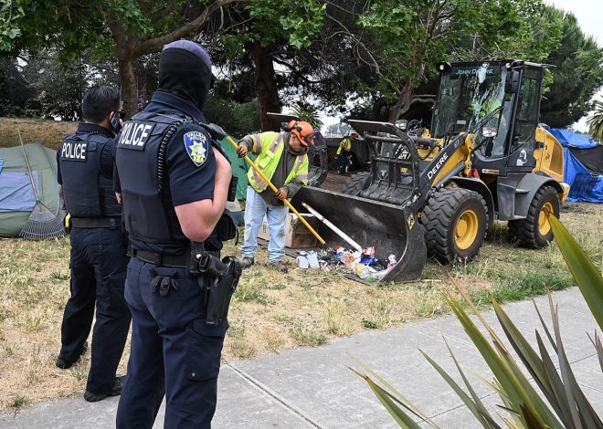 Bay Area homeless encampment  ‘sweeps up’ as opposed to being ‘swept out’