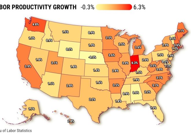 California has nation’s sixth-most productive workers