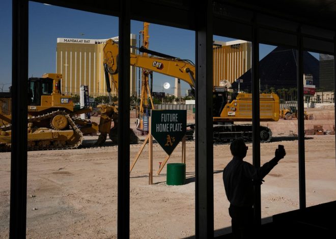 Athletics celebrate groundbreaking of $1.75 billion stadium project in Las Vegas
