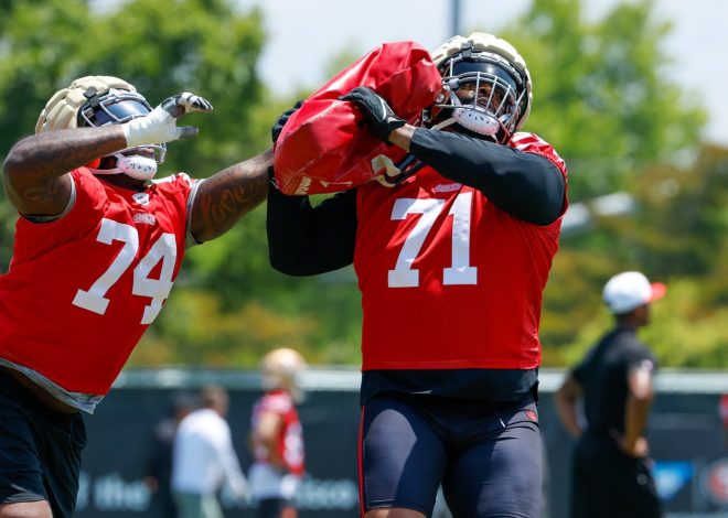 Kurtenbach: I see the vision for the 49ers’ much-maligned offensive line and it’s just fine