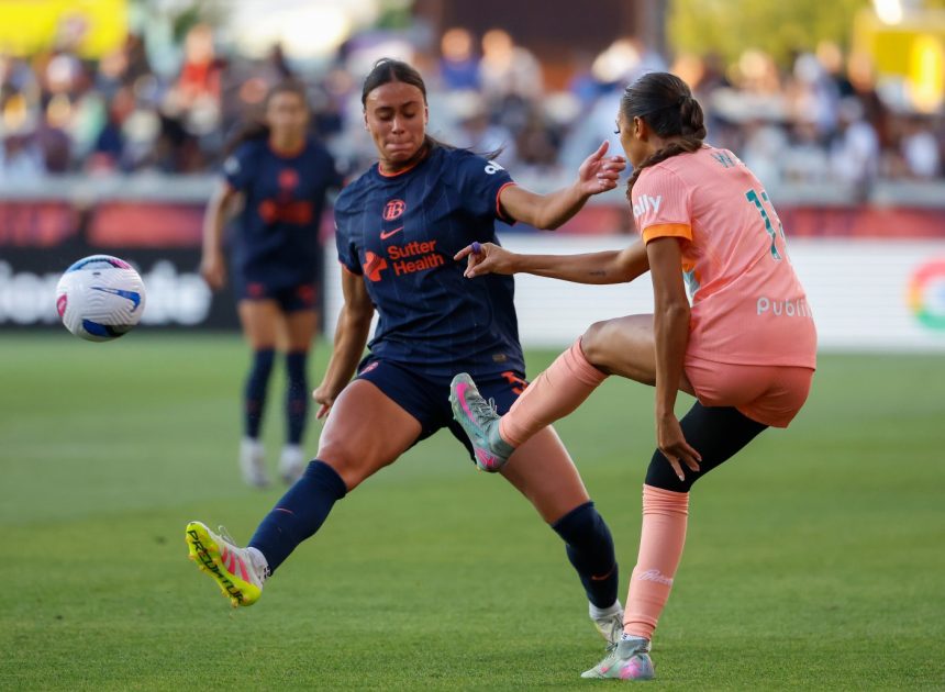 Barbra Banda’s ricocheted goal leads Orlando Pride to close win over Bay FC