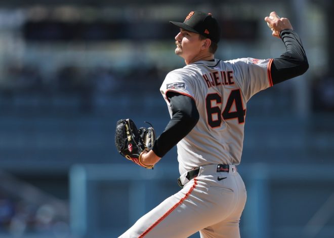 SF Giants pitcher Sean Hjelle accused of abuse by ex-wife in social-media post