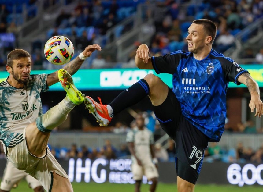 Judd’s shorthanded goal lifts SJ Quakes to draw in Portland