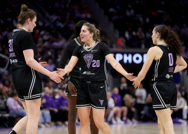 From Edwardsville to the Bay: How Kate Martin is embracing role with Valkyries ahead of matchup vs. former Iowa teammate Caitlin Clark